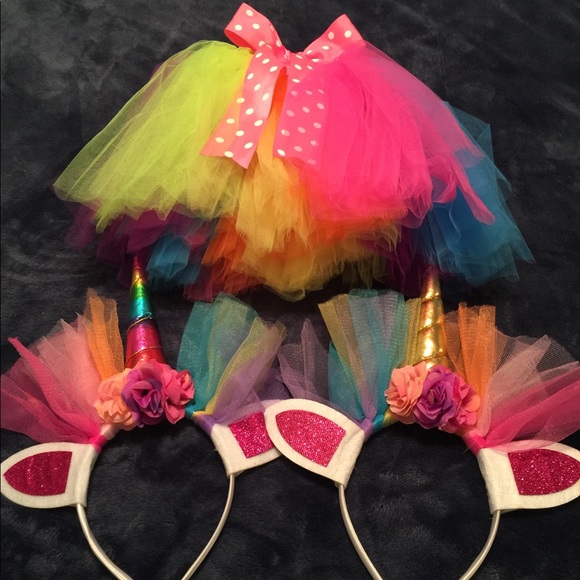 New unicorn party tutu set - Picture 2 of 5